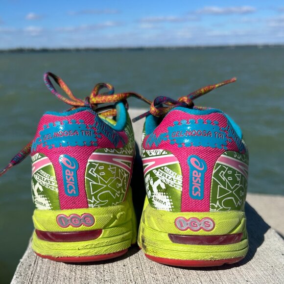 Asics Gel Noosa Tri 9 Women Sz 9.5 T458N - Picture 6 of 9